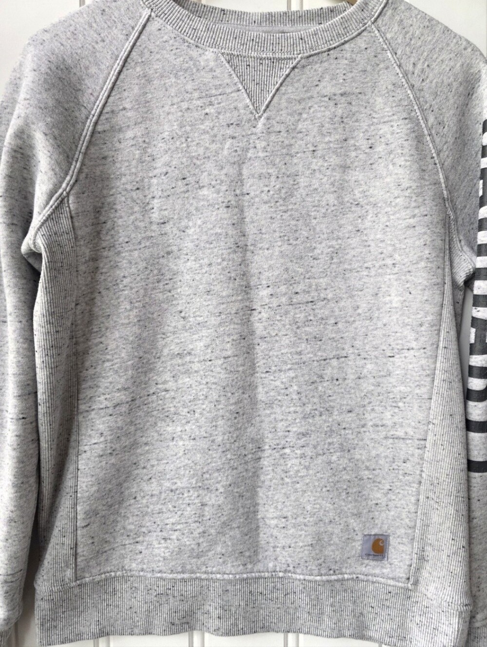 Carhartt Clarksburg Crewneck Sweatshirt Grey 104410-E07 Small (4-6) - Picture 2 of 9